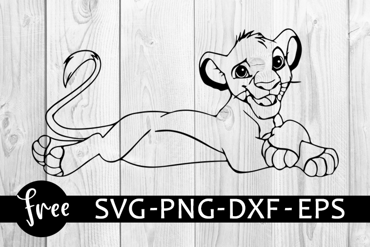 Simba Svg Free Best Disney Svg Files The Lion King Svg Instant Download Silhouette Cameo Cartoon Svg Lion King Svg Outline Svg 0619 Freesvgplanet
