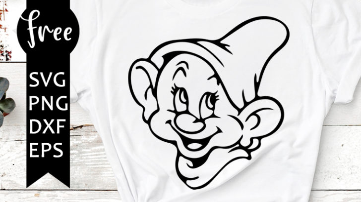 Dopey Svg Free Disney Svg Dwarf Svg Instant Download Shirt Design Snow White And The Seven 
