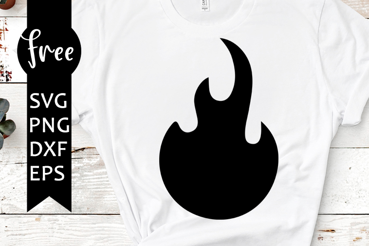 Download Fire Svg Free Flame Svg Free Vector Files Instant Download Silhouette Cameo Shirt Design Campfire Svg Cutting Files Png Dxf 0726 Freesvgplanet SVG Cut Files
