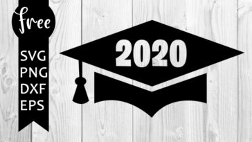 graduation 2020 svg free