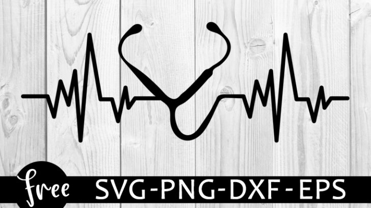 Nurse svg free, heartbeat svg, medicine svg, digital download ...