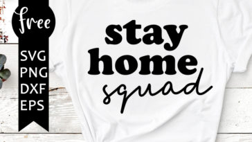 stay home svg free