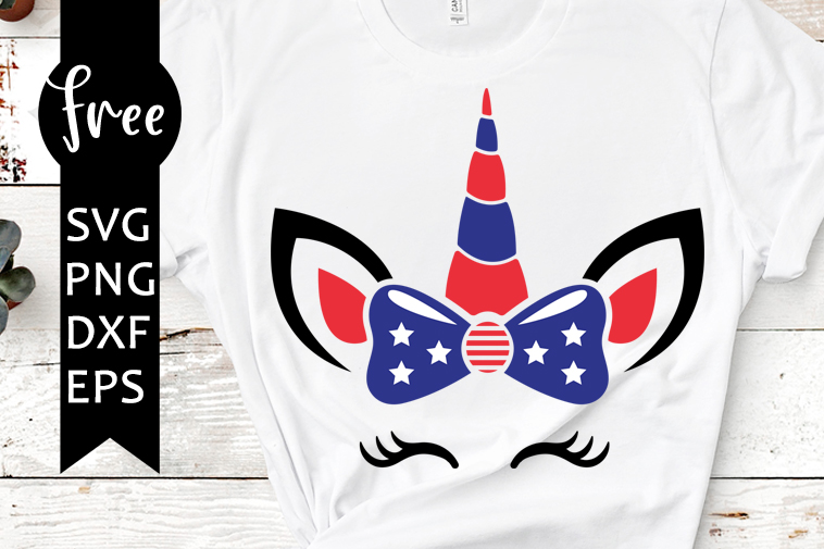 4th Of July Unicorn Svg Free Patriotic Svg 4th Of July Svg Instant Download Silhouette Cameo Shirt Design Usa Svg Cutting Files 0803 Freesvgplanet