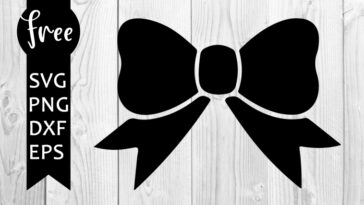 gold cheer bow clipart svg