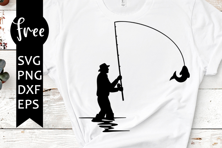 Fishing Dad svg, Dad and Baby svg, Fishing Pole, Fish DXF, Fish Cut File,  Baby Fish dxf, Fathers Day SVG, Dad Shirt SVG