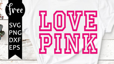Download Love Pink Svg Free Freesvgplanet