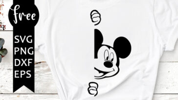 Mickey Mouse Svg Freesvgplanet