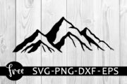 Mountain svg free, mountains svg, camp svg, instant download ...