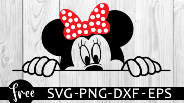 Download Minnie Monogram Svg Free Disney Svg Minnie Mouse Svg Instant Download Silhouette Cameo Free Vector Files Monogram Svg 0900 Freesvgplanet