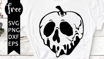 poison apple svg free