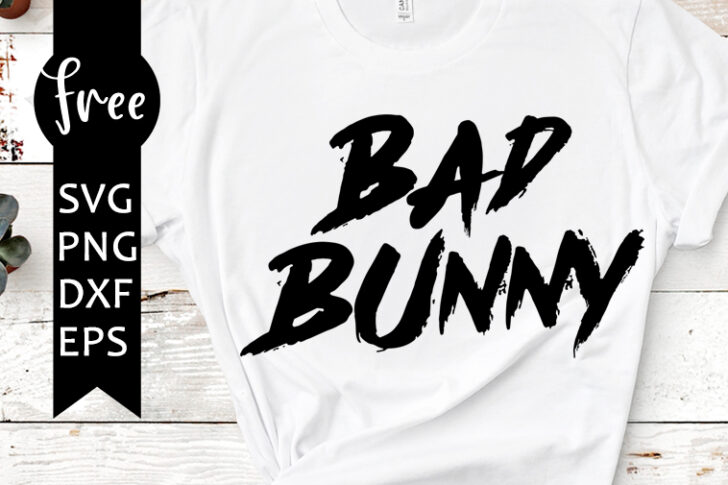 Download Bad bunny svg free, bad bunny logo svg, bad bunny cut file, instant download, silhouette cameo ...