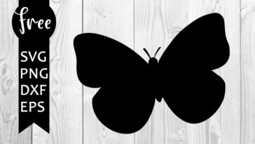 Download Butterfly Svg Free Silhouette Svg Butterfly Clip Art Instant Download Silhouette Cameo Free Vector Files Butterfly Clip Art Dxf 0989 Freesvgplanet