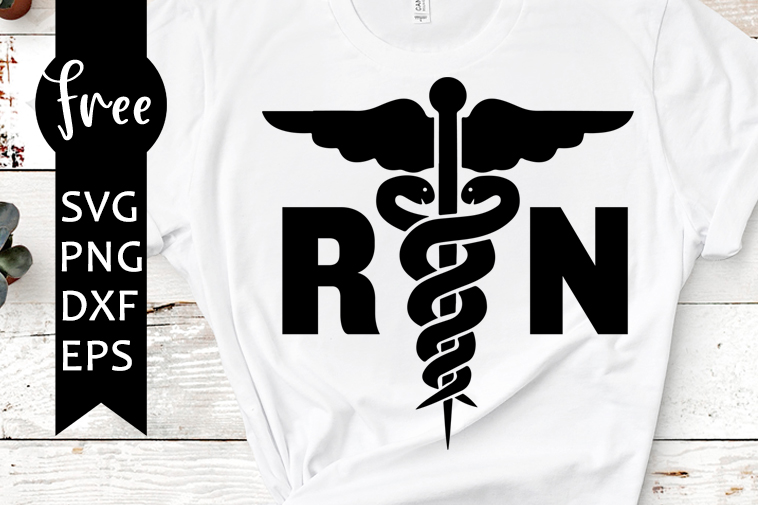 Registered Nurse Svg Free Nurse Svg Medical Svg Instant Download Silhouette Cameo Shirt Design Nurse Rn Svg Cutting Files Dxf 0973 Freesvgplanet