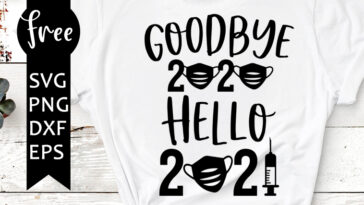 goodbye 2020 svg free