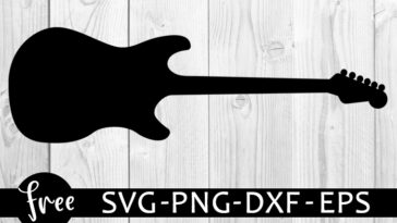 Guitar svg free, acustic guitar svg, musical svg, instant download