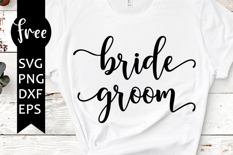 Bride Groom Svg Free Wedding Svg Wedding Clipart Instant Download Silhouette Cameo Cutting Files Wedding Cut File Dxf Png 0987 Freesvgplanet