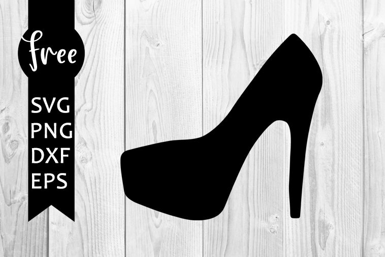 High Heel SVG Women Shoes Silhouette Stiletto Heels SVG 