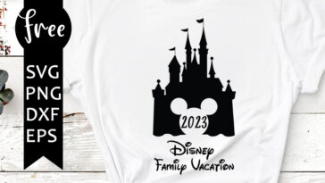 family vacation 2023 svg free