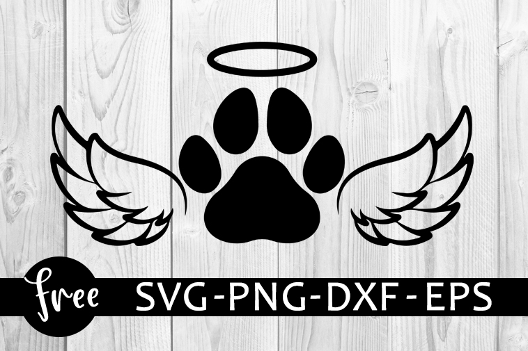 Pet Paw SVG FREE Silhouette or Cricut
