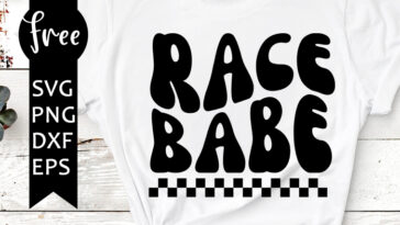 race babe svg free