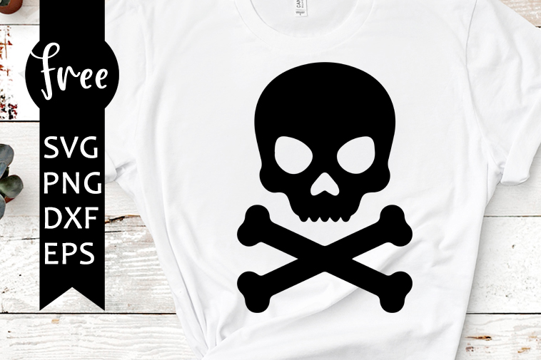 Be A Pirate Skull T-shirt Design Vector Download