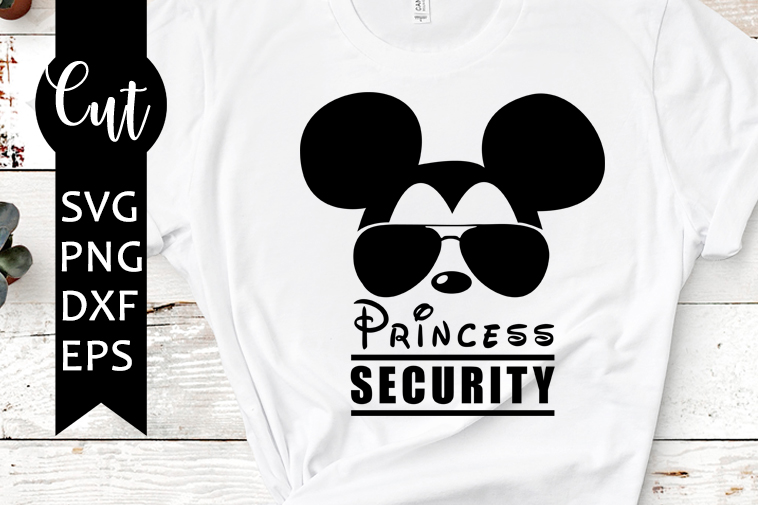 princess security svg