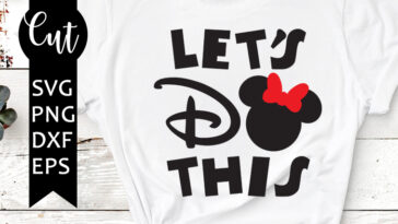 let's do this minnie svg