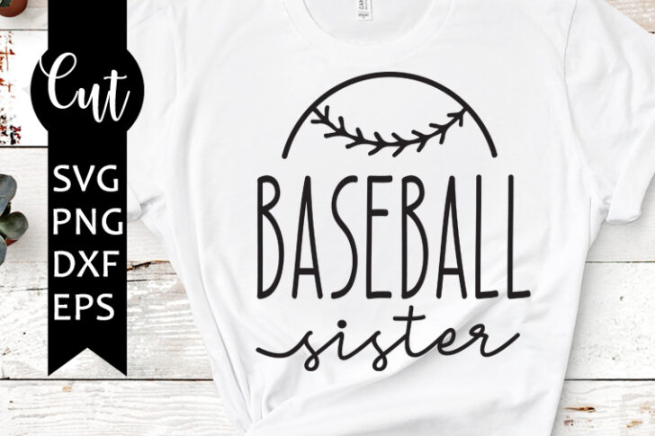 Baseball sister svg free, sport svg, baseball free svg, free cut svg ...