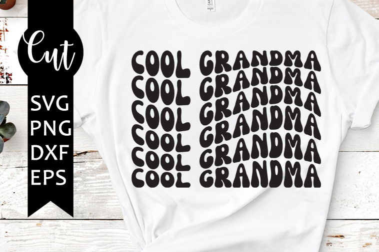 cool grandma svg