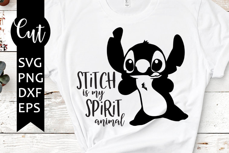 stitch is my spirit animal svg