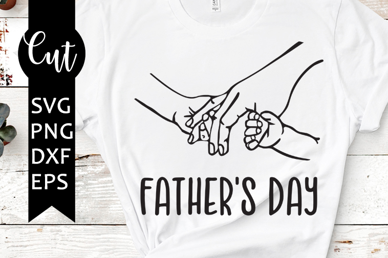 father's day 2 child svg