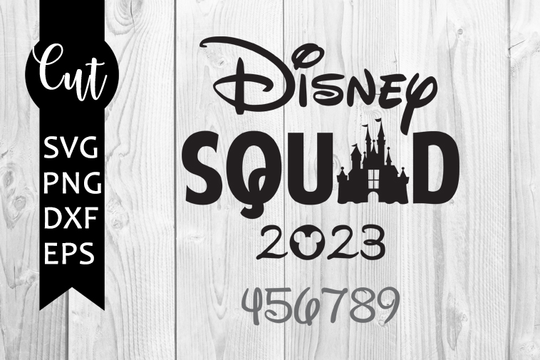 squad disney svg