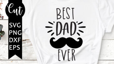 best dad fathers day svg