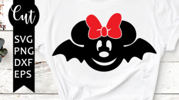 minnie bat svg free