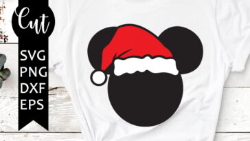 disney christmas svg free