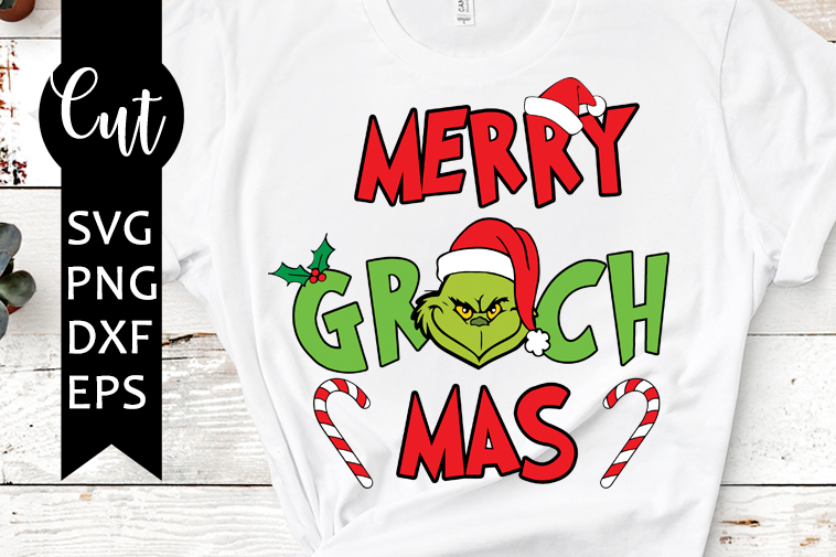 merry grinch mas svg free