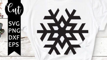 snow flake svg free