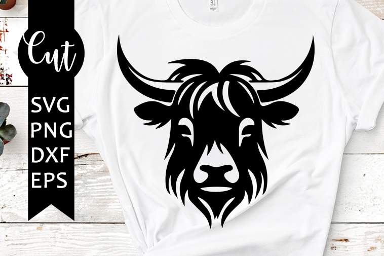 highland cow svg free