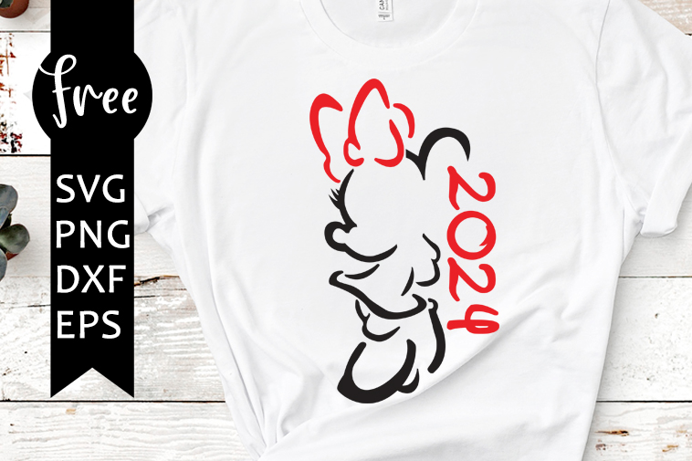 disney minnie 2024 svg free