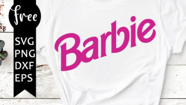 barbie svg free