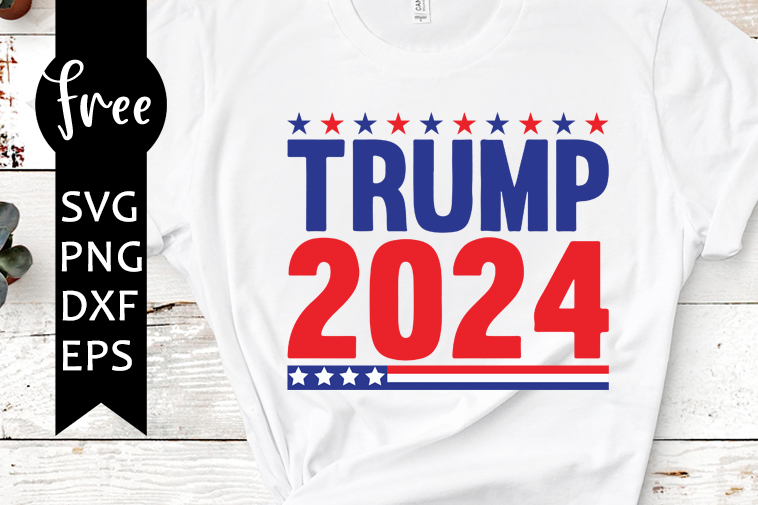 trump 2024 svg free