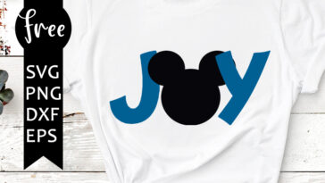 disney joy mickey svg free